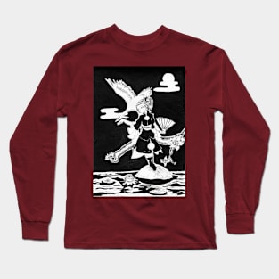 Waiting in Tranquility Long Sleeve T-Shirt